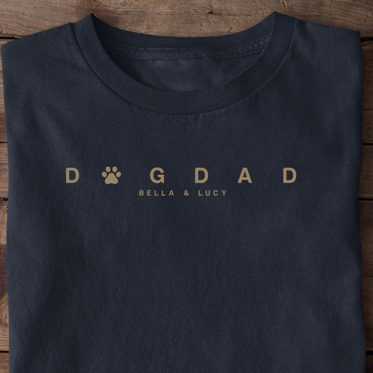 Dogdad Modern Edition T-Shirt personalized dog name